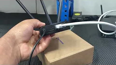 Showing the configuration of the TELTONIKA RUT240 4G router.