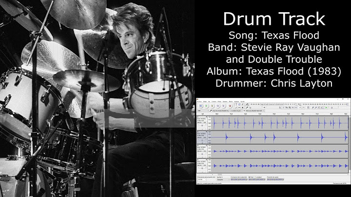 Texas Flood Drums version - Drums performance video thumbnail
