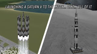 Launching an Entire Saturn V to the Moon (ft. Matt Lowne)