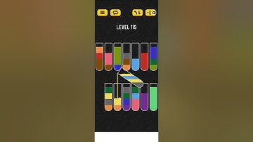 Water sort puzzle level 115