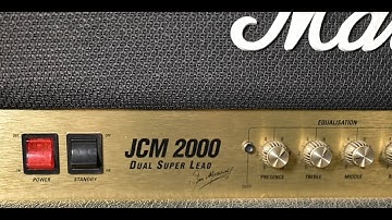 How to bias tubes in Marshall JCM 2000 DSL