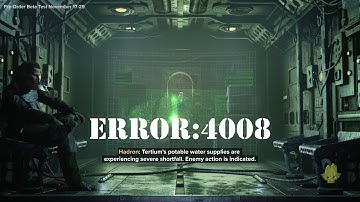 Warhammer: Darktide Error shenanigans