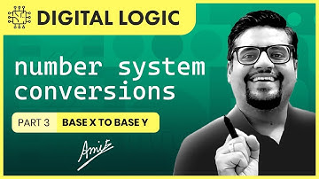 Conversions in number system (base x to base y)| Number system in Digital Logic | GATE 2023