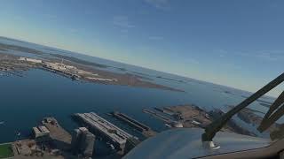 Landing In Boston Machusetts Kbos Bos Gen. Edward Lawrence Logan International Airport