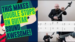 Double Stops On Guitar With Vibrato