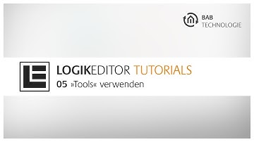 05 LOGIKEDITOR Tutorial Tools