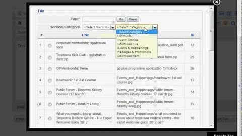 Adding Phoca Download to Articles
