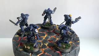 Ultramarines Primaris Reivers #Warhammer40000 #Покраска #WH40K #ПримарисРиверы