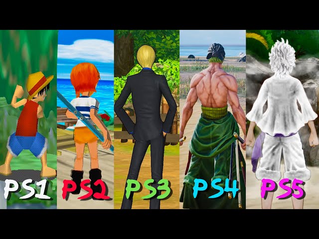 Evolution of One Piece Games ( 2000 - 2020 ) 