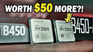 Ryzen 5 3600 Vs. 3600X ON A B450 MOTHERBOARD