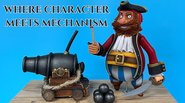 From Parts to Precision: Building the Pirate & Cannon Automaton