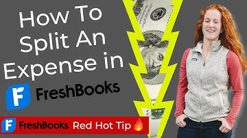 How to split expenses in FreshBooks