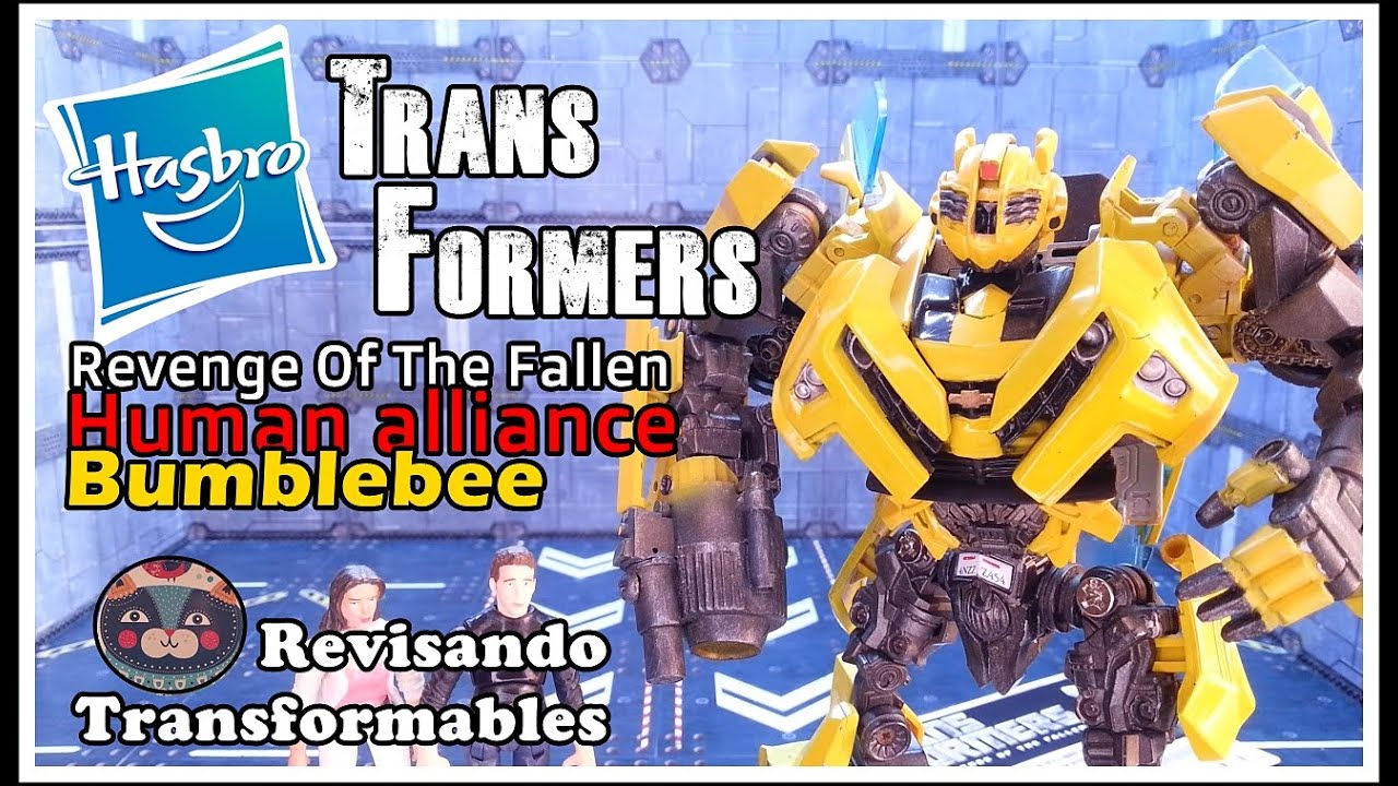 Transformers ROTF Human Alliance Bumblebee Hasbro Toys (custom repaint)