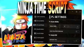 [RELEASED x PASTEBIN 2025] ROBLOX NINJA TIME SCRIPT AUTO FARM, INSTANT KILL MOBS AND KILL AURA