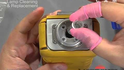RAE Systems MiniRAE PID Lamp Cleaning Video