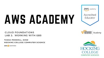 AWS Academy EBS Lab