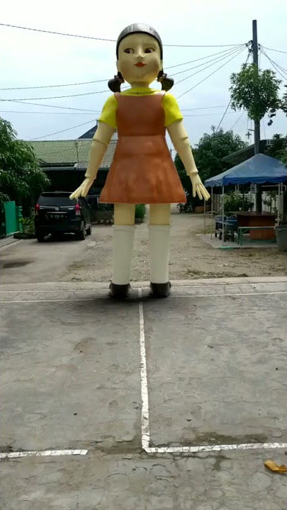 chọc giận búp bê squid game ngoài đời thật #Short #Shorts