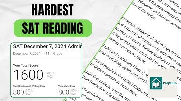 Hardest SAT Reading Questions You HAVE To Know