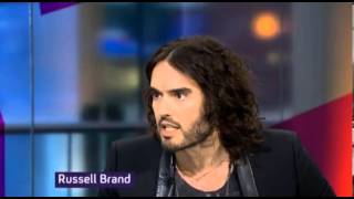 Russell Brand to Channel 4's Jon Snow; 