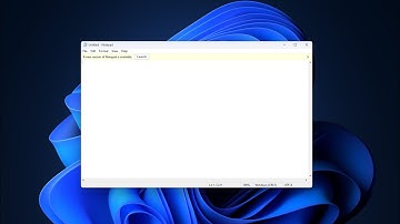 Cara Membuka Notepad Lama di Windows 11