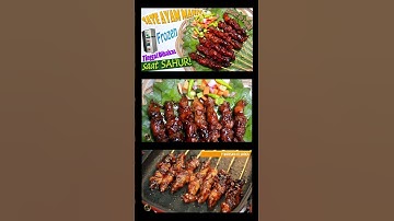 Sate Ayam Manis - Resep Menu Sahur - Sate Frozen