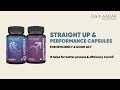 Straight up  pfrformance capsules  erectile dysfunction  ayurvedic stamina booster  aadar