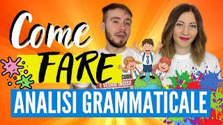 L Analisi Grammaticale In Italiano Tutti Gli Elementi Della Frase Learnamo