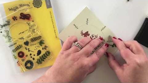 #TBT - Reverse Wreath Card by Katie Gehring