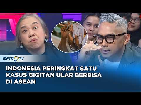 Indonesia Negera dengan Kasus Gigitan Ular Tertinggi di Asia Tenggara #QNA