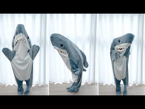 Shark Blanket Hoodie Review 2023 - Interesting products on TikTok