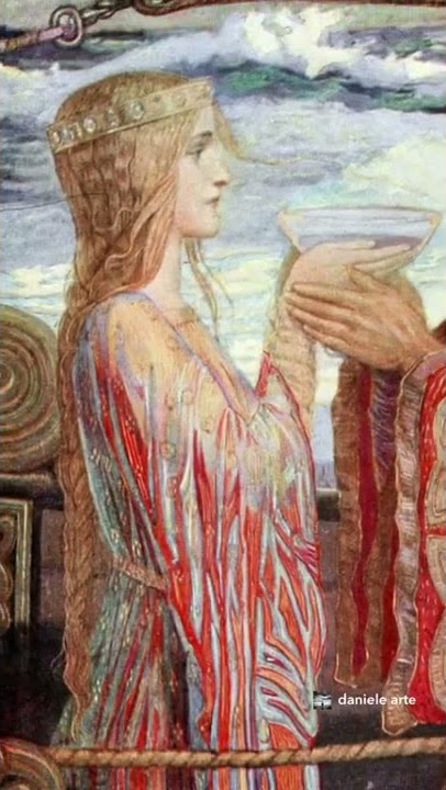 John Duncan, Tristan and Isolde, 1912. #shorts