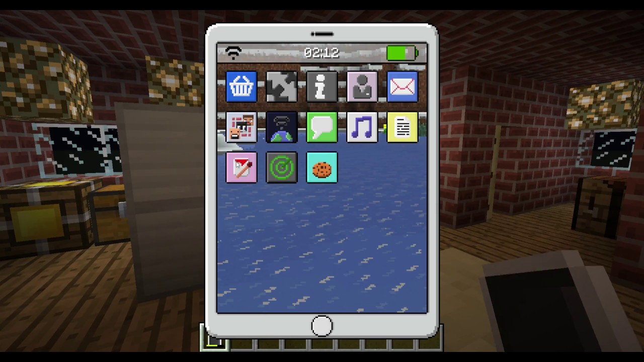 Minecraft Mods #2: Iphone Mod ! - YouTube