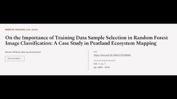 On the Importance of Training Data Sample Selection in Random Forest Image Classifica... | RTCL.TV