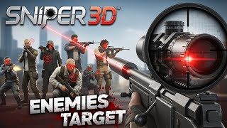 NEW BEST SNIPER 3D GAMEPLAY। ENEMIES TARGET। Shooting Game 2026 screenshot 4