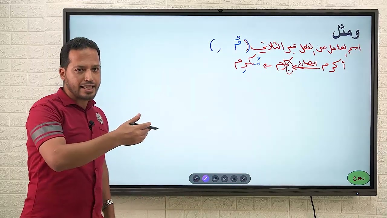 اسم الفاعل ( الوحدة الثانية) 