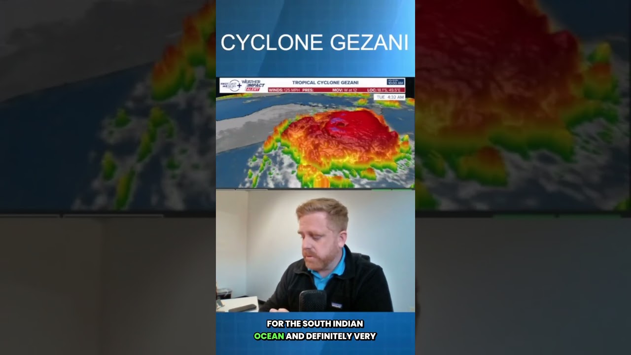 Powerful Cyclone Gezani nearing landfall in Madagascar