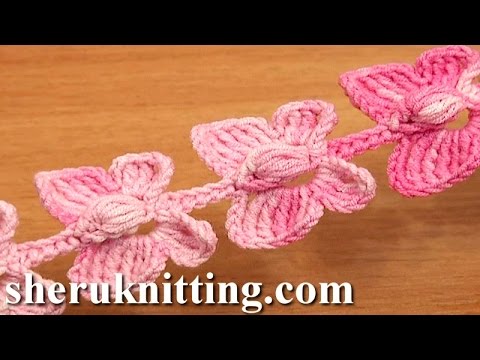 Amazing Crochet Butterfly Cord Bracelet