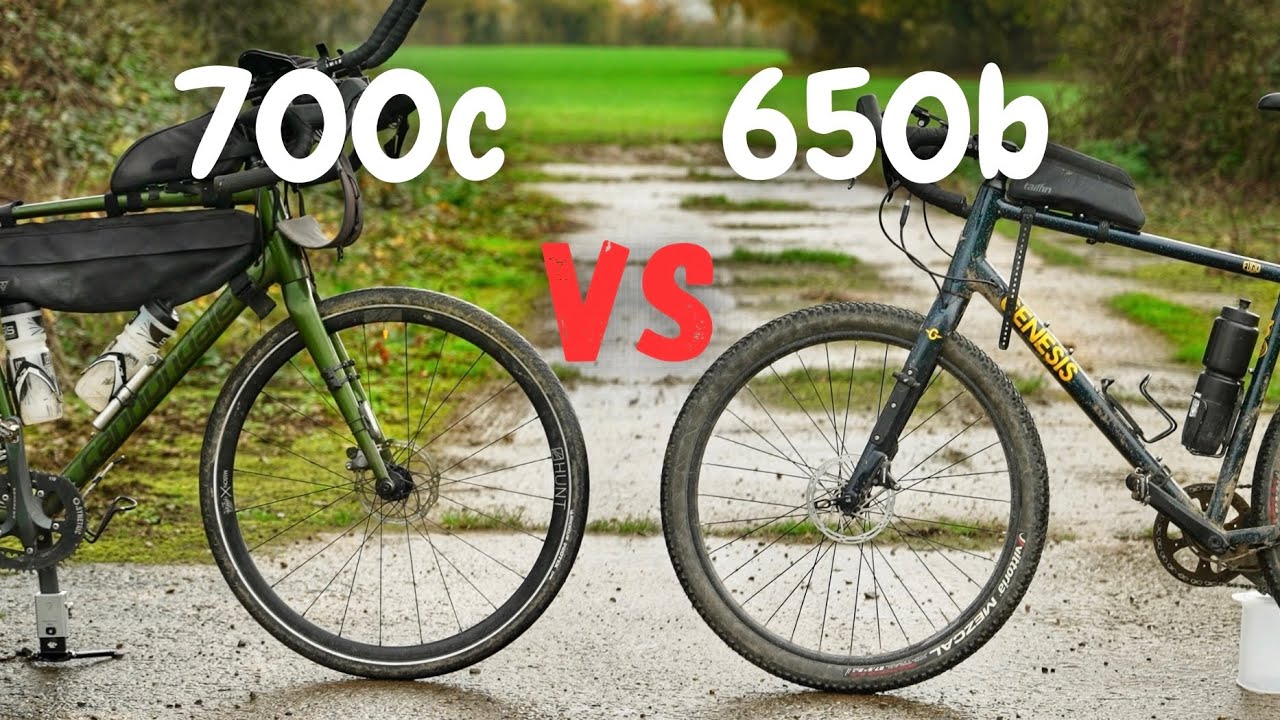 650b vs 700c | Which is BEST for bikepacking? - YouTube