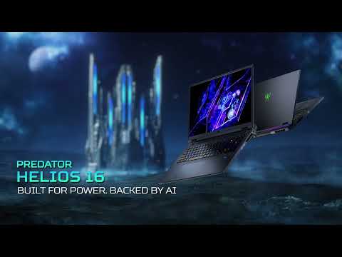 Predator Helios 16 | Built for Power. Backed by AI.