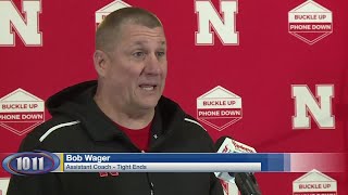 N Report Tight End Coach Bob Wager Speaks To The Media 4-6-23