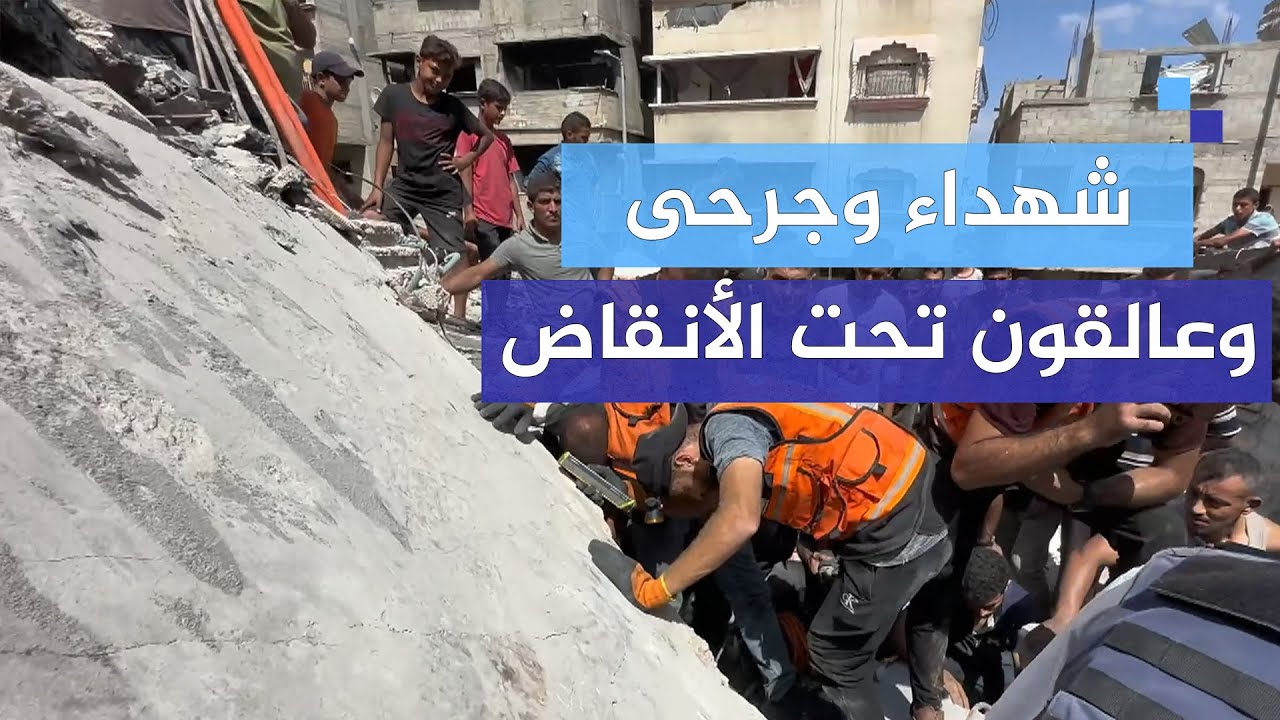 بعد تعرضه لغارات إسرائيلية عدة.. انهيار مبنى من ستة طوابق على رؤوس ساكنيه في غزة