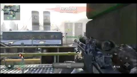 Worlds Longest Call of Duty: Black Ops No-Scope Headshot Ever