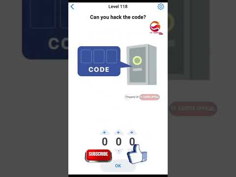 EASY GAME | LEVEL 118 Can You Hack Code❓