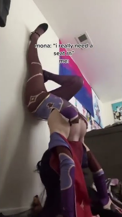 cosplay mona genshin impact