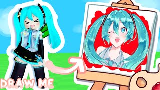 Drawing People's Avatars in DRAW ME ROBLOX! (pt.3)