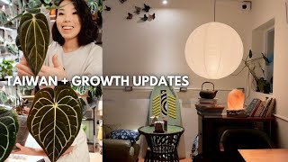 Taiwan trip recap 🇹🇼 + new leaves that grew while I was away