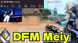 【DFM Meiy】Jett on Fracture 38/14/2 【Ranked Play】【VALORANT】