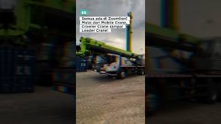 Butuh Mobile Crane? Zoomlion siap support project Anda! 📞 Randy 0822-1322-1861 #zoomlion