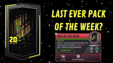 LAST EVER PACK OF THE WEEK?- FUT 20 Pacybits Pack Opener & Draft
