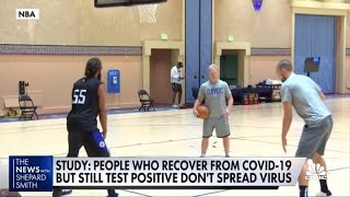 People who recover from Covid-19 but still test positive aren't contagious: Study